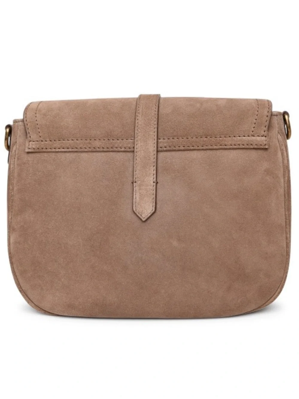 Golden Goose Suede Leather Crossbody Purse